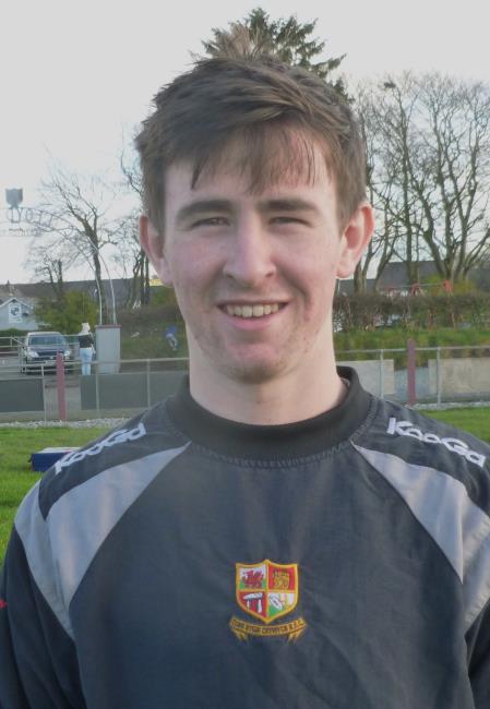 Tomos Phillips - opened the scoring for Crymych against Llangennech